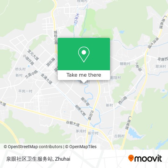 泉眼社区卫生服务站 map