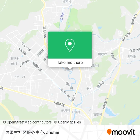 泉眼村社区服务中心 map