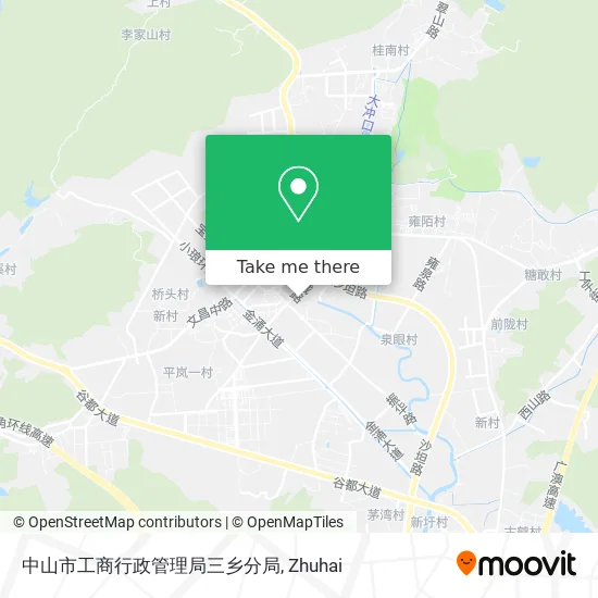 中山市工商行政管理局三乡分局 map