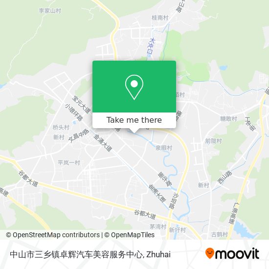 中山市三乡镇卓辉汽车美容服务中心 map