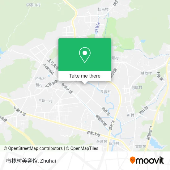 橄榄树美容馆 map