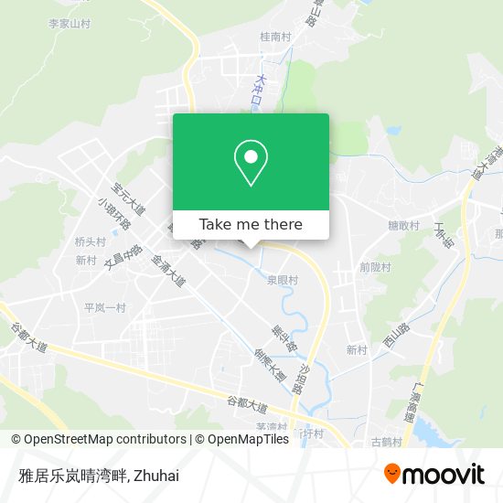 雅居乐岚晴湾畔 map