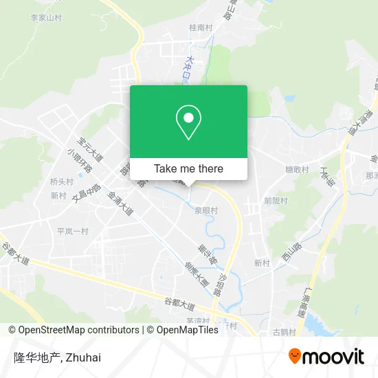 隆华地产 map