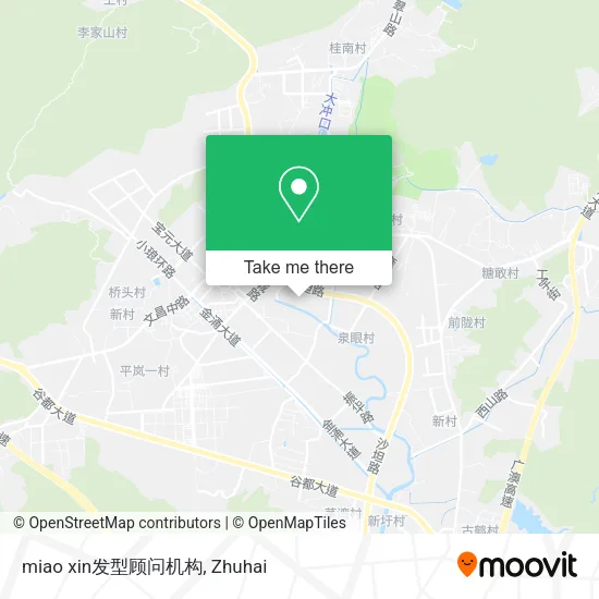 miao xin发型顾问机构 map
