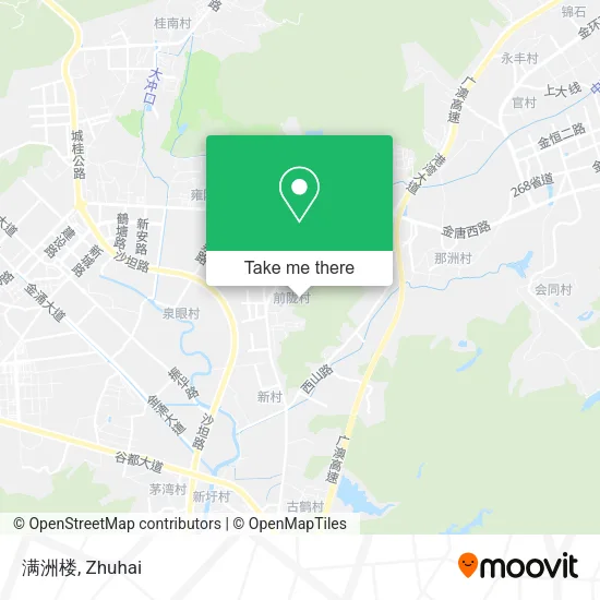 满洲楼 map