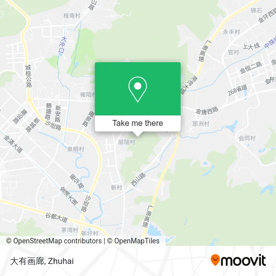 大有画廊 map