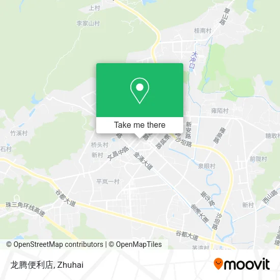 龙腾便利店 map