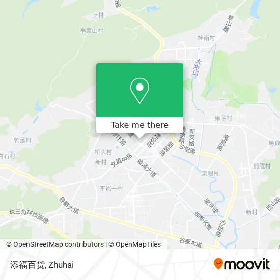 添福百货 map