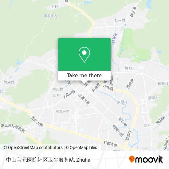 中山宝元医院社区卫生服务站 map