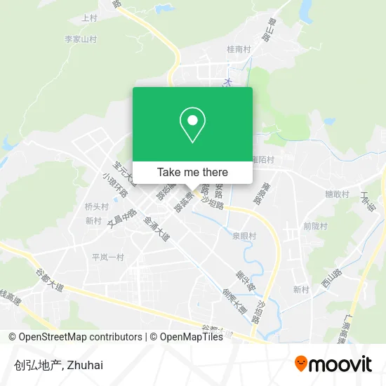 创弘地产 map