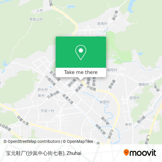 宝元鞋厂(沙岚中心街七巷) map