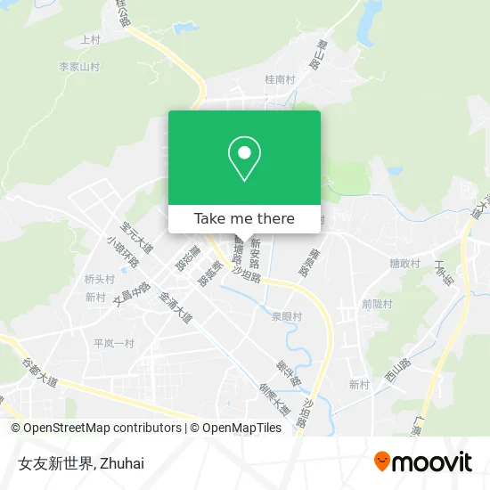 女友新世界 map