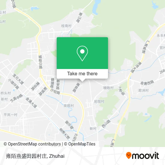 雍陌燕盛田园村庄 map