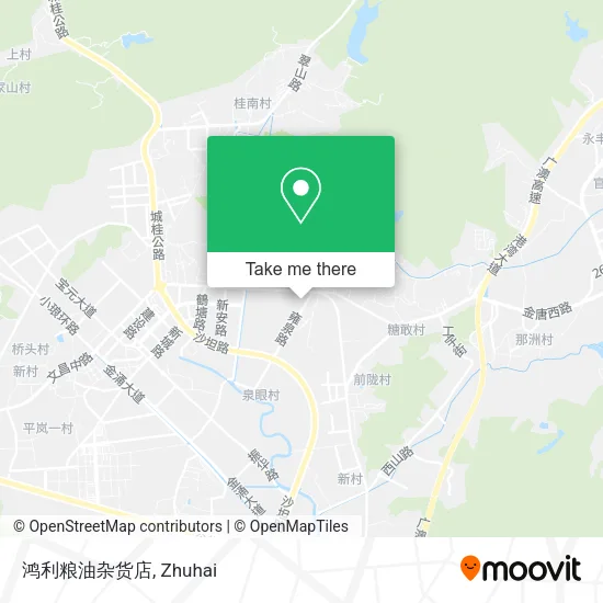 鸿利粮油杂货店 map