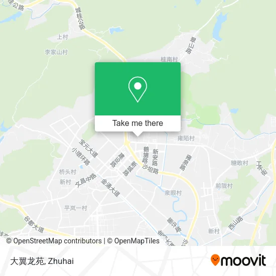 大翼龙苑 map