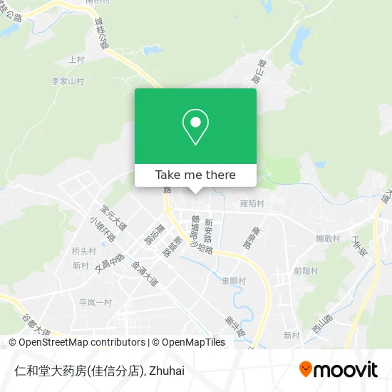 仁和堂大药房(佳信分店) map