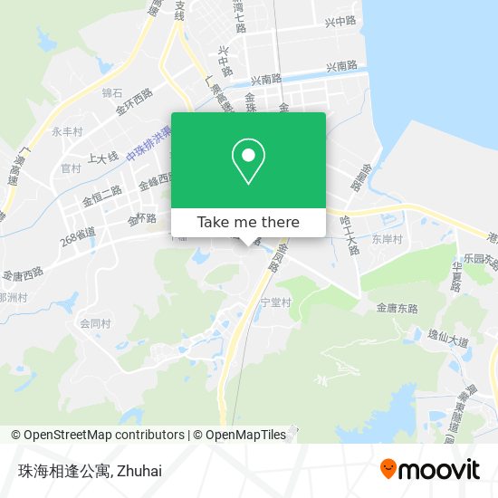 珠海相逢公寓 map
