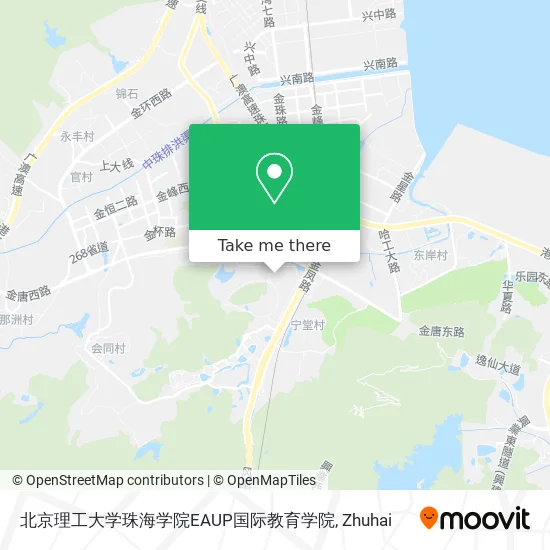 北京理工大学珠海学院EAUP国际教育学院 map