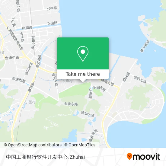 中国工商银行软件开发中心 map