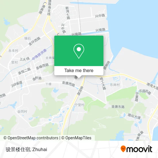骏景楼住宿 map