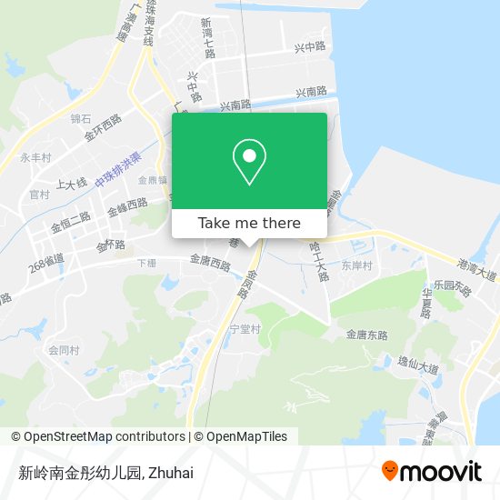 新岭南金彤幼儿园 map