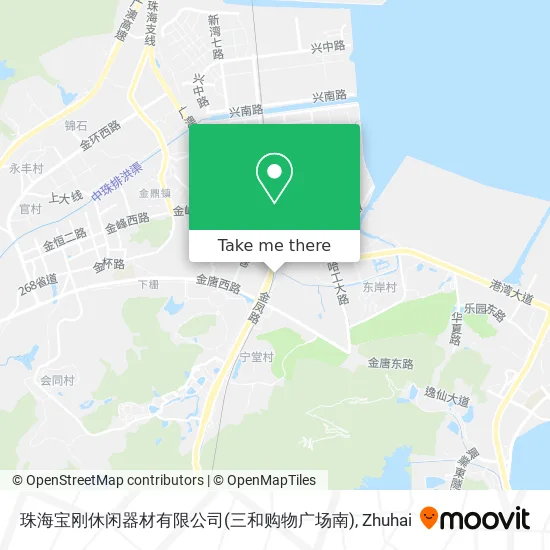 珠海宝刚休闲器材有限公司(三和购物广场南) map