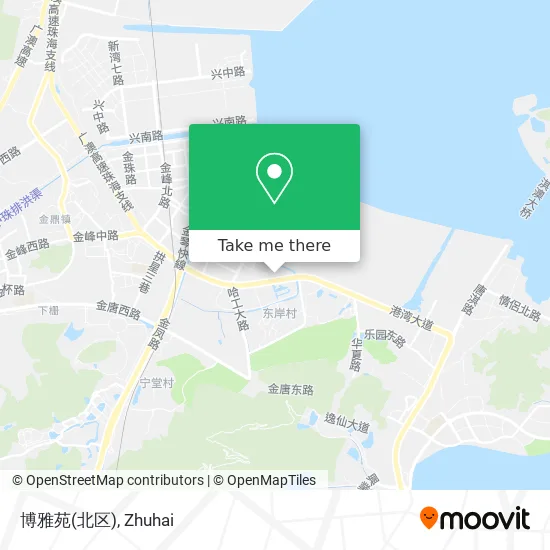 博雅苑(北区) map