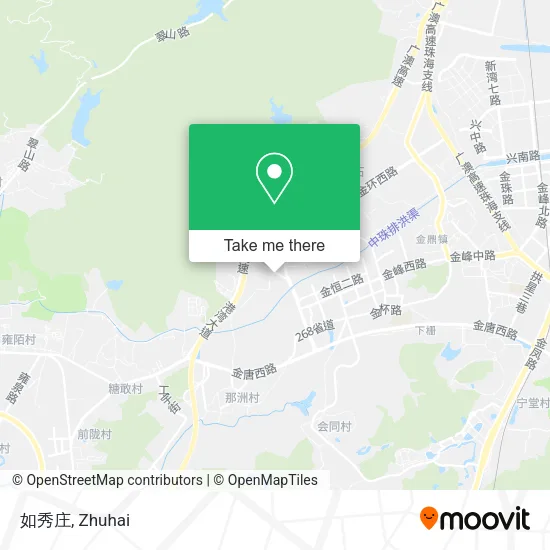 如秀庄 map