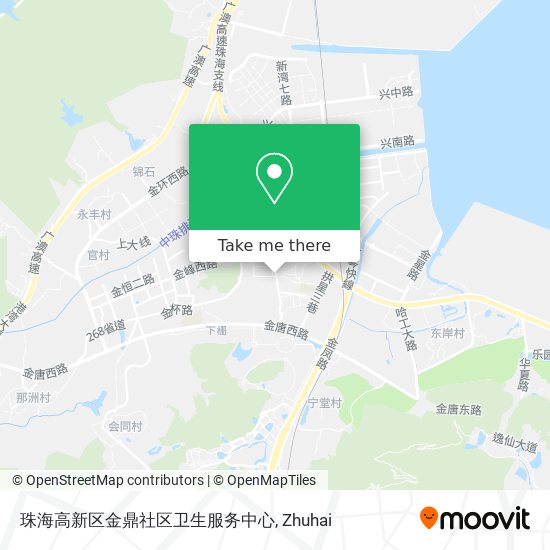 珠海高新区金鼎社区卫生服务中心 map