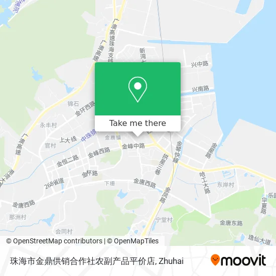 珠海市金鼎供销合作社农副产品平价店 map