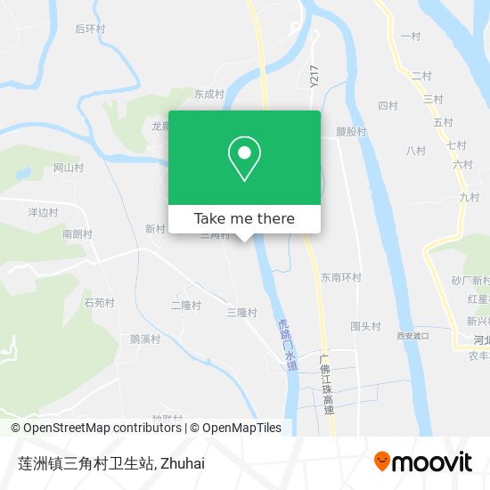 莲洲镇三角村卫生站 map