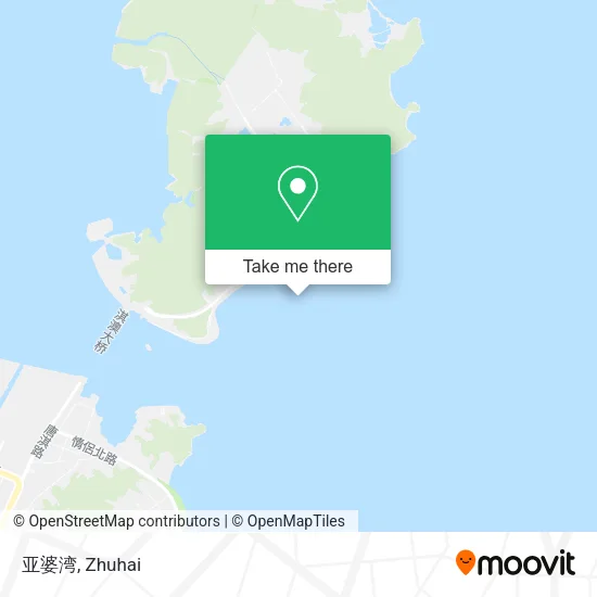 亚婆湾 map