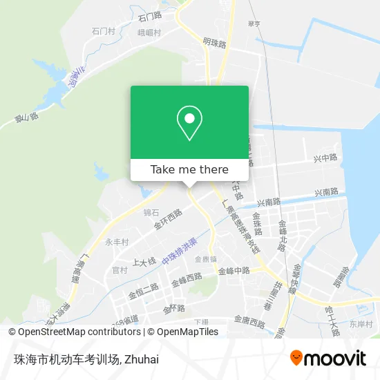 珠海市机动车考训场 map