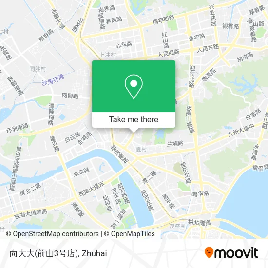 向大大(前山3号店) map