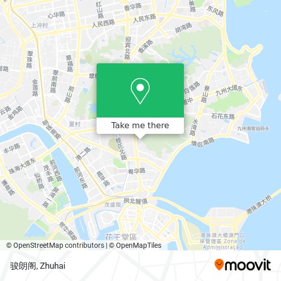 骏朗阁 map