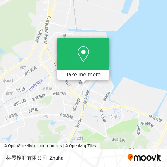 横琴铮润有限公司 map