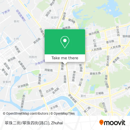 翠珠二街/翠珠四街(路口) map