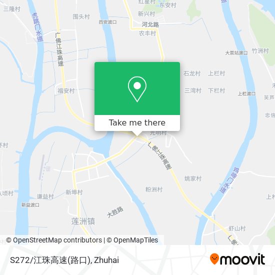 S272/江珠高速(路口) map