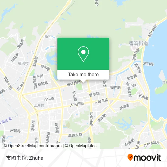 市图书馆 map