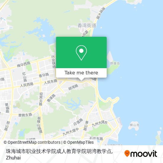珠海城市职业技术学院成人教育学院胡湾教学点 map