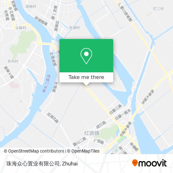 珠海众心置业有限公司 map