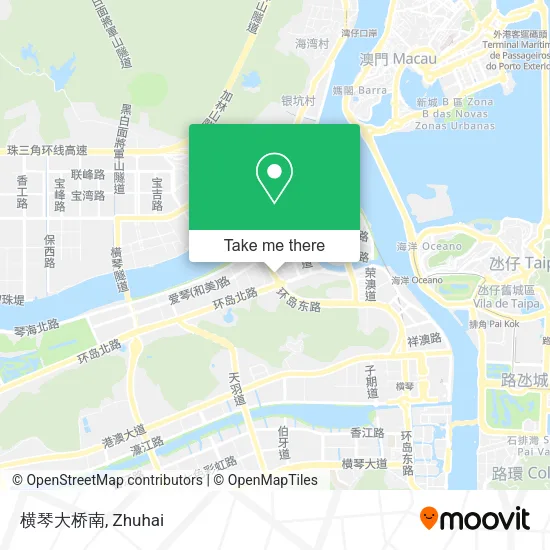 横琴大桥南 map