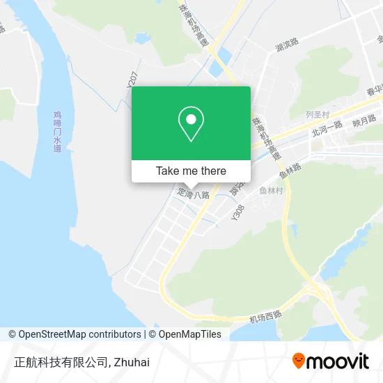 正航科技有限公司 map