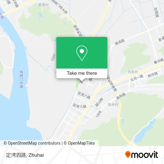 定湾四路 map