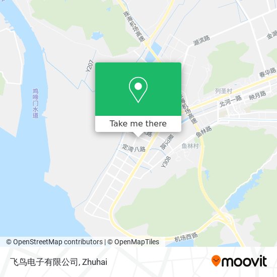 飞鸟电子有限公司 map