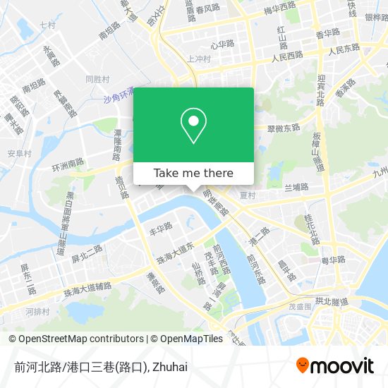 前河北路/港口三巷(路口) map