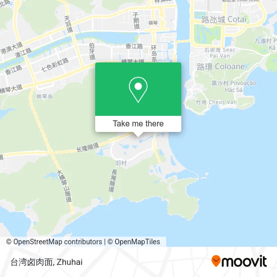 台湾卤肉面 map