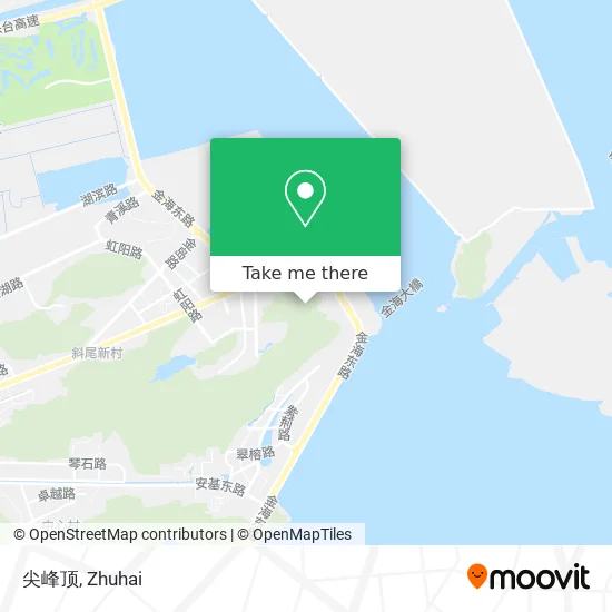 尖峰顶 map