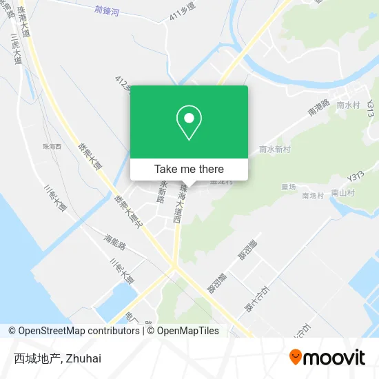 西城地产 map
