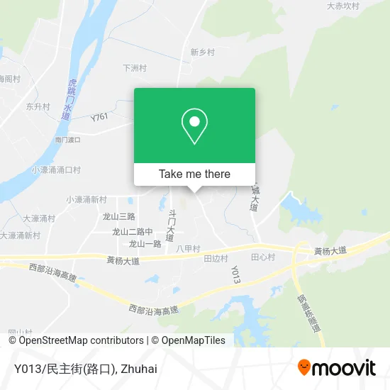 Y013/民主街(路口) map